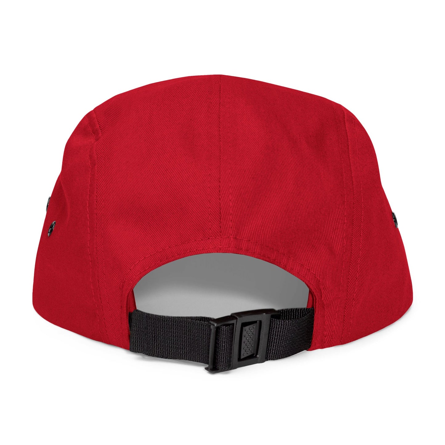 Fuck La Migra Hat Embroidered 5-Panel Cap — Skull with Mexican Flag Accent (Explicit Text)