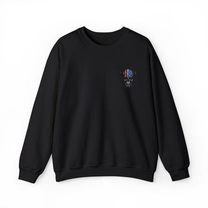 Artistic Graphic Crewneck Sweatshirt - Bold Design for Creative Souls