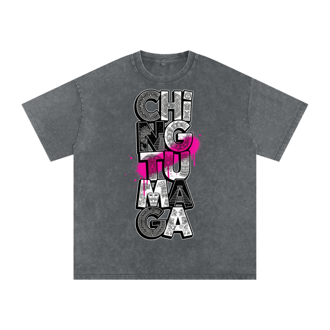 IMAG Snow Washed Oversized Cotton T-Shirt
