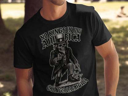 No Kings In My America Chingalamierda T-shirt product