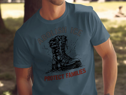 Abolish ICE Protect Families Graphic T-shirt