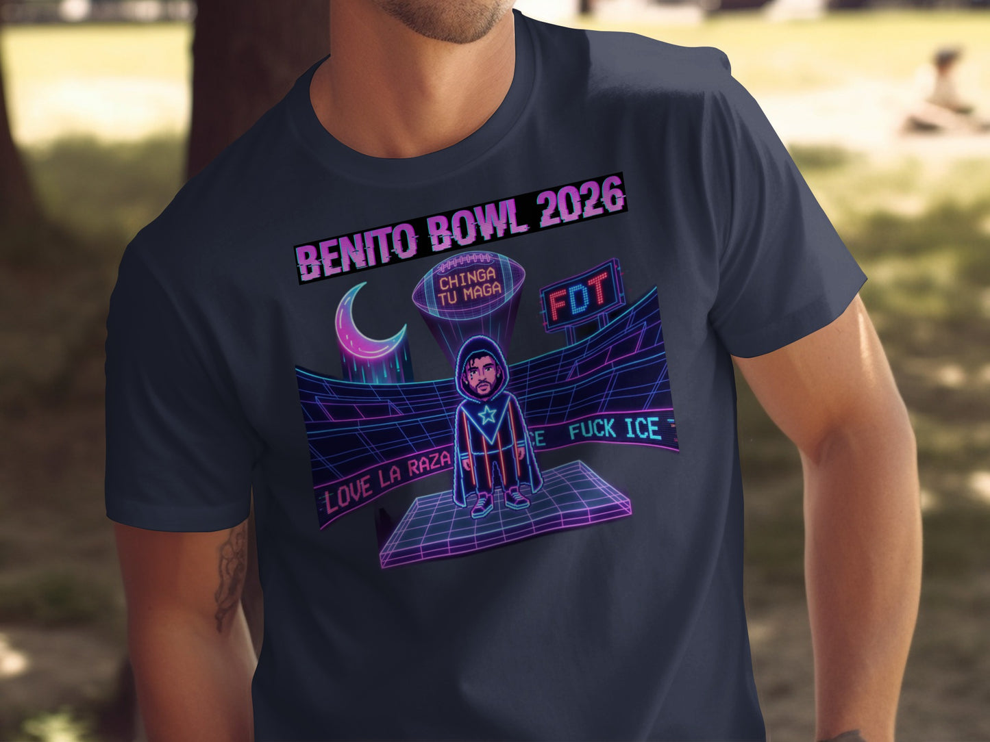 Benito Bowl 2026 with Unique Graphic Design T-Shirt