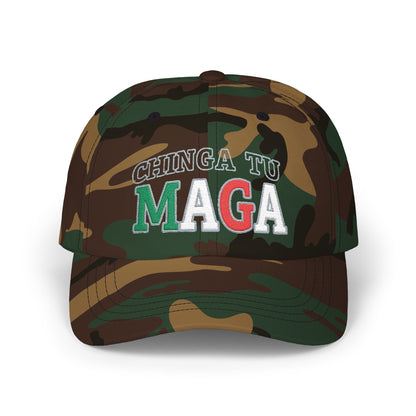 CHINGA Tu Maga Hat Embroidered Classic Dad Cap, Casual Hat for Every Occasion, Trendy Gift for Dads, Summer Accessory, Unisex Cap