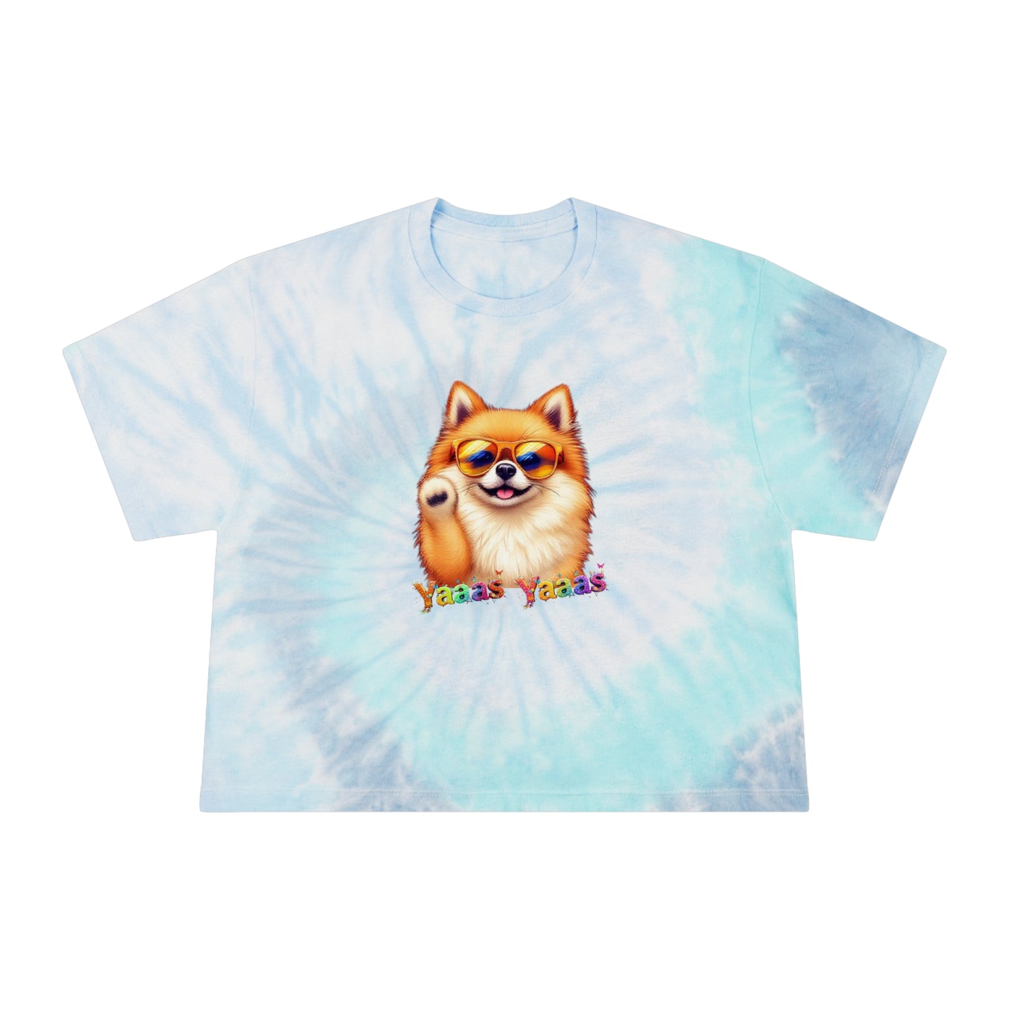 Women's Tie-Dye Crop Tee