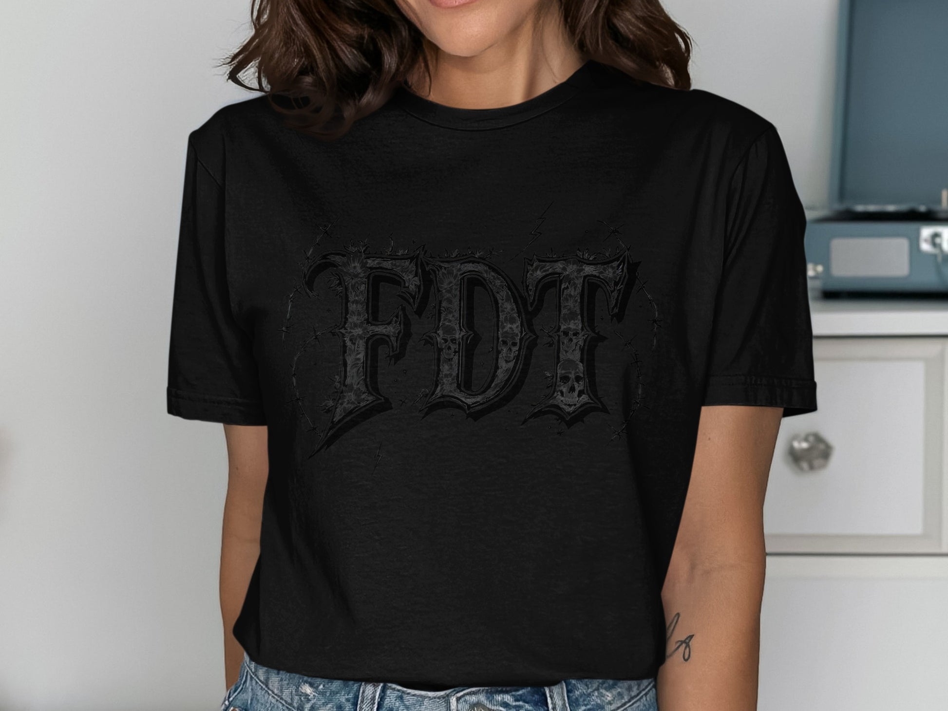 Bold FDT Statement Graphic Design Shirt product