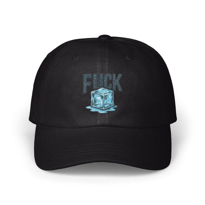 Stylish Black Cap with Unique Ice Cube Graphic product type