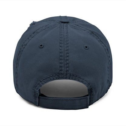 4th of July Hat Distressed Cat Dad Hat with Embroidery | Casual Fashion, Gifts for Cat Lovers, Outdoor Style, Father's Day, Everyday Wear