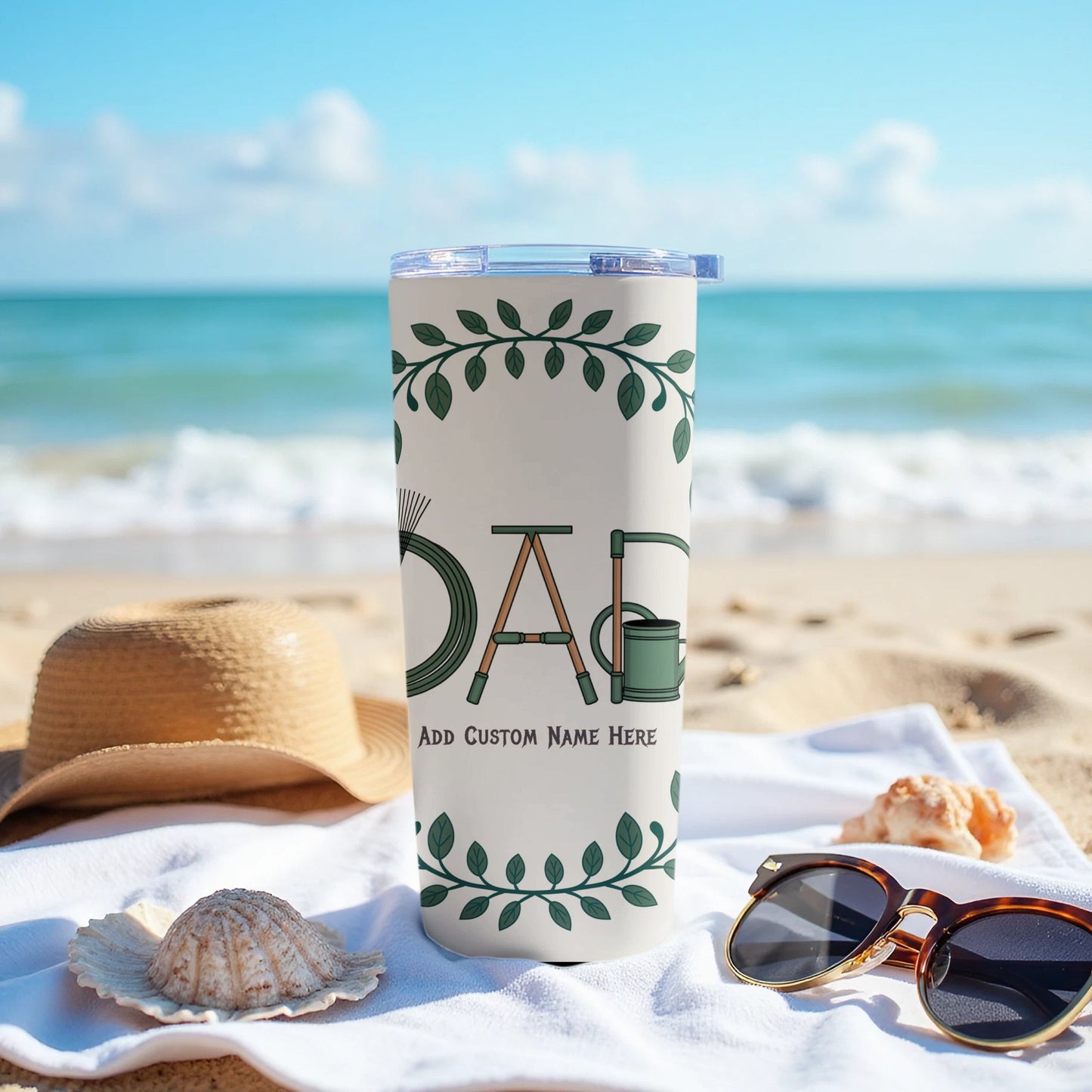 Personalized Dad Custom Name Insulated Tumbler product