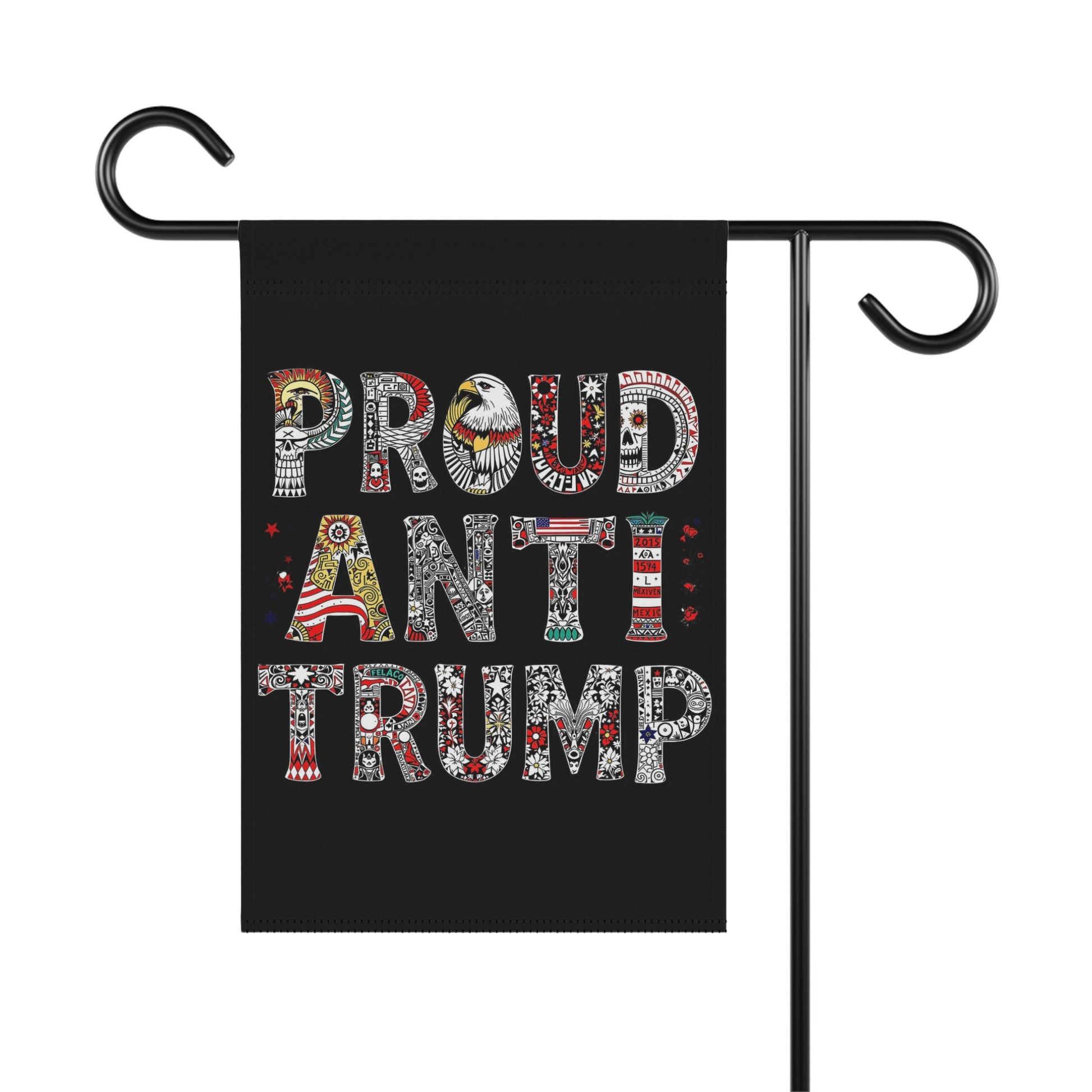 Proud Anti Trump Decorative Garden Flag for Yard