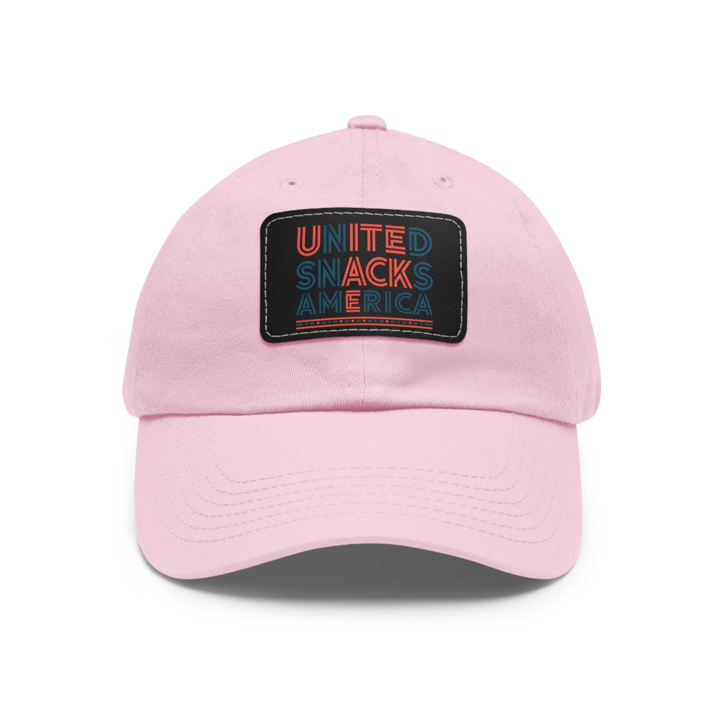 Trendy Dad Hat with Leather Patch - United Snacks America