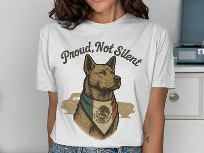 Proud Not Silent Dog Graphic T-Shirt product