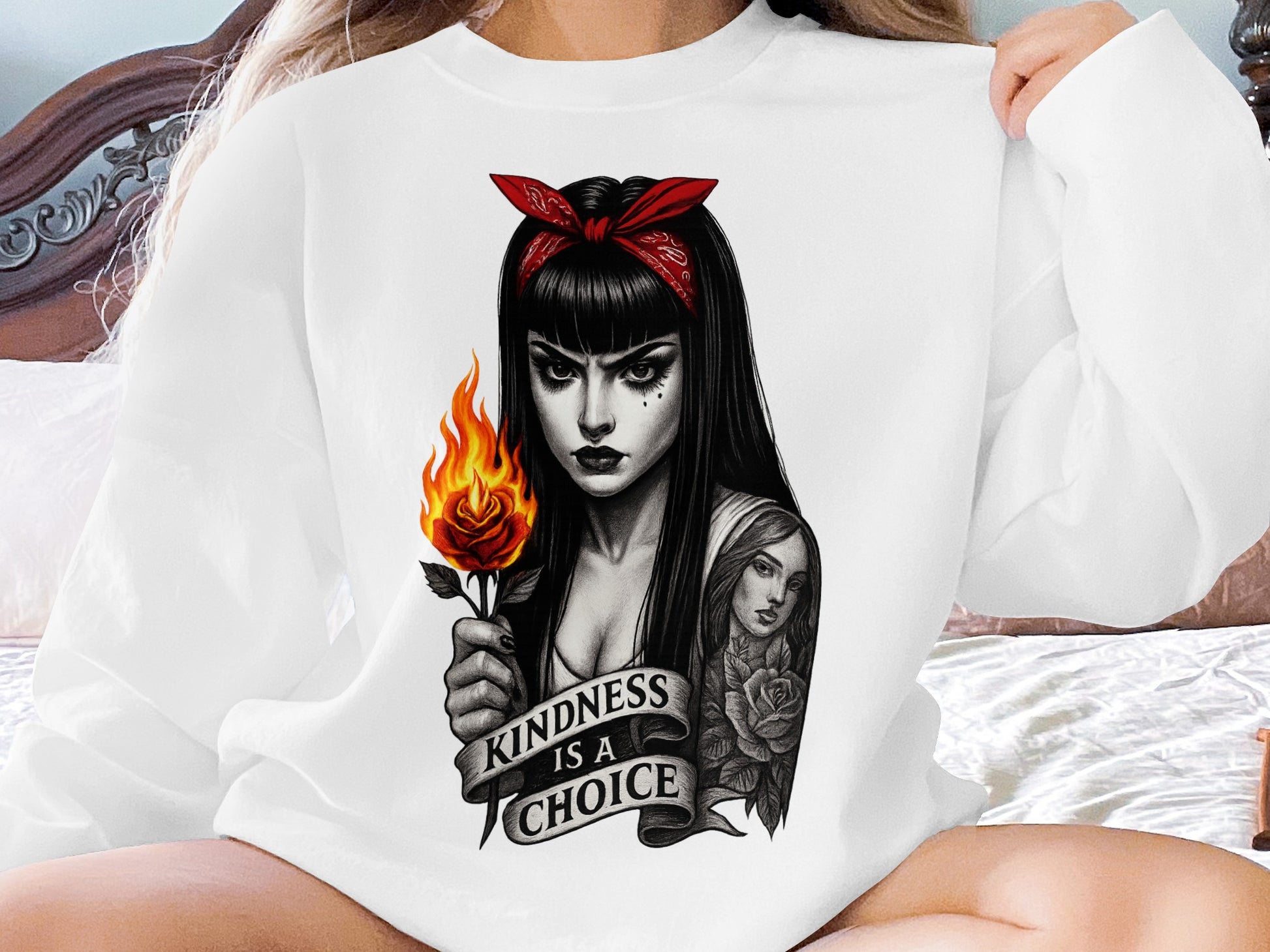 Kindness Is A Choice Graphic Printed Apparel product