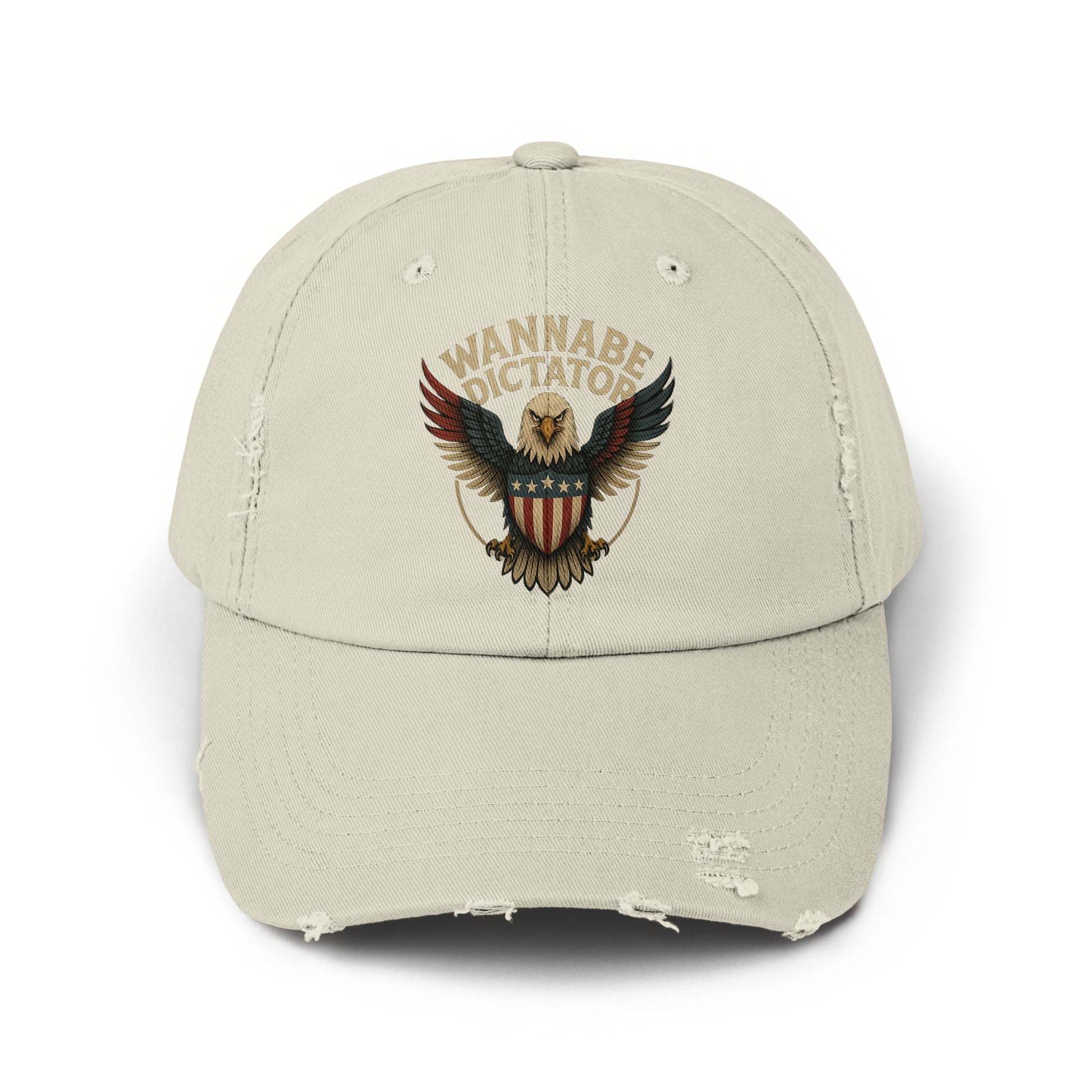 Wannabe Dictator Embroidered Distressed Hat product