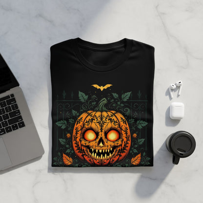 Spooky Pumpkin Halloween Tee Shirt for Halloween Product