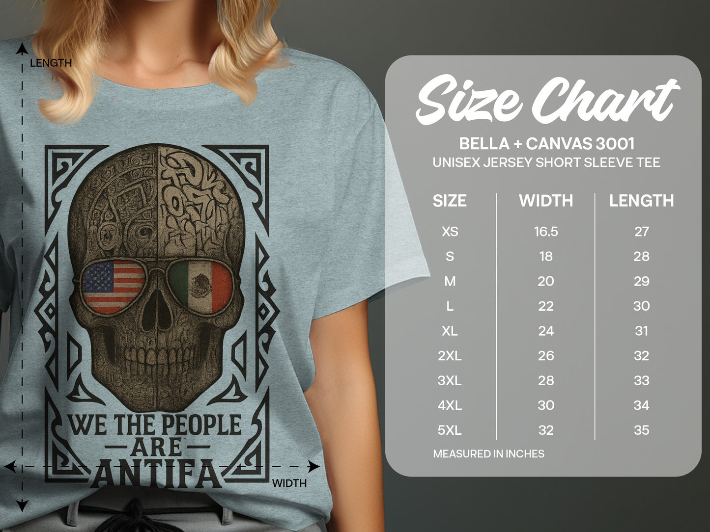 We The People Are Antifa Printed Unisex Tee