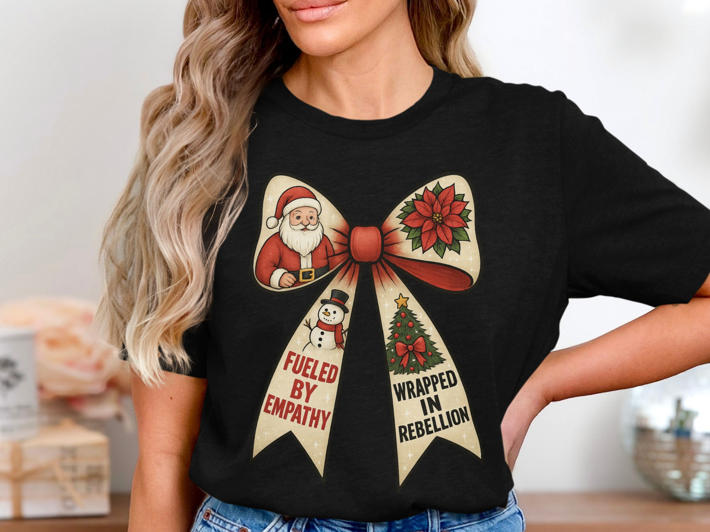 Fueled by Empathy Wrapped in Rebellion T-shirt