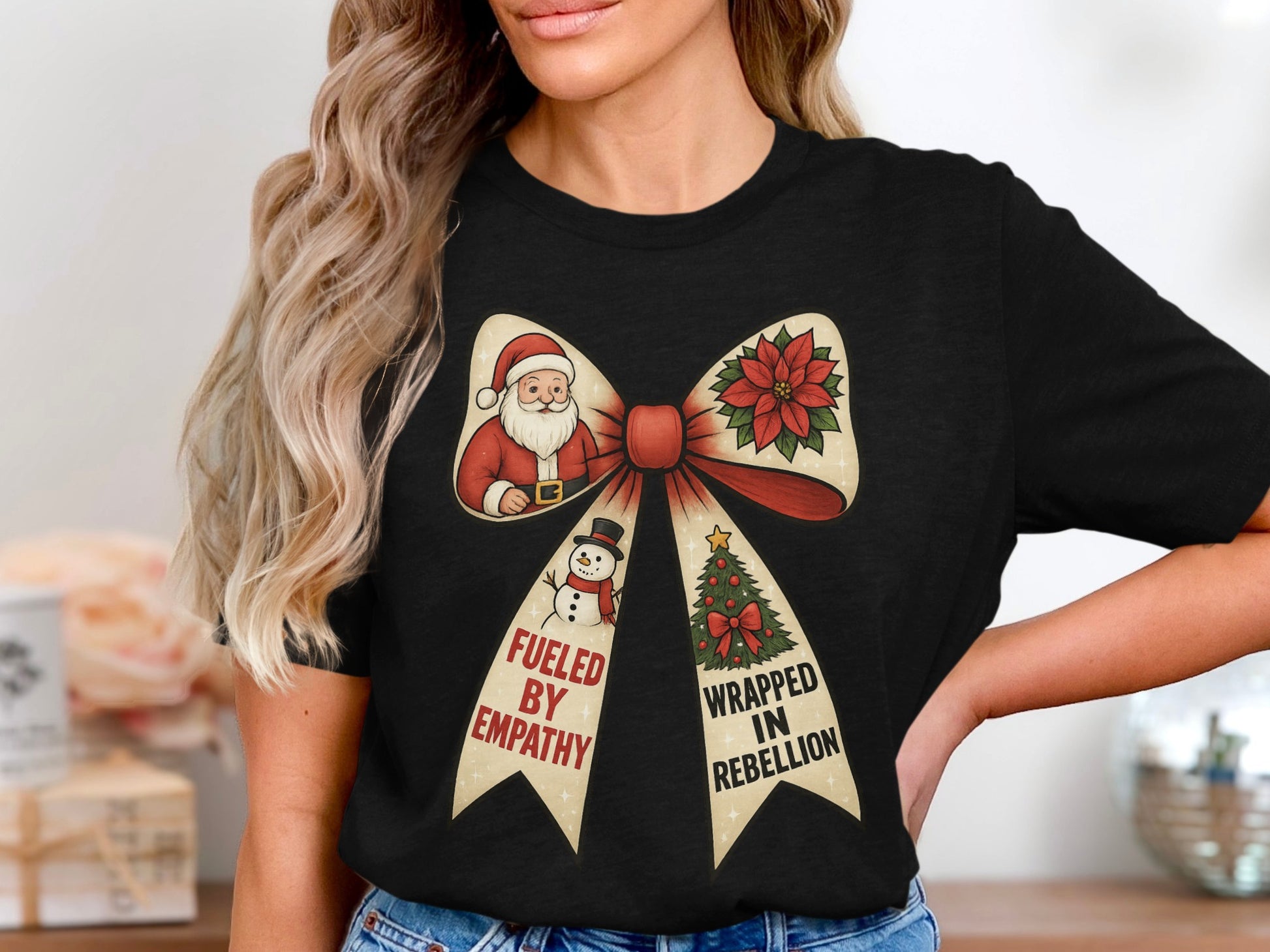 Fueled by Empathy Wrapped in Rebellion T-shirt