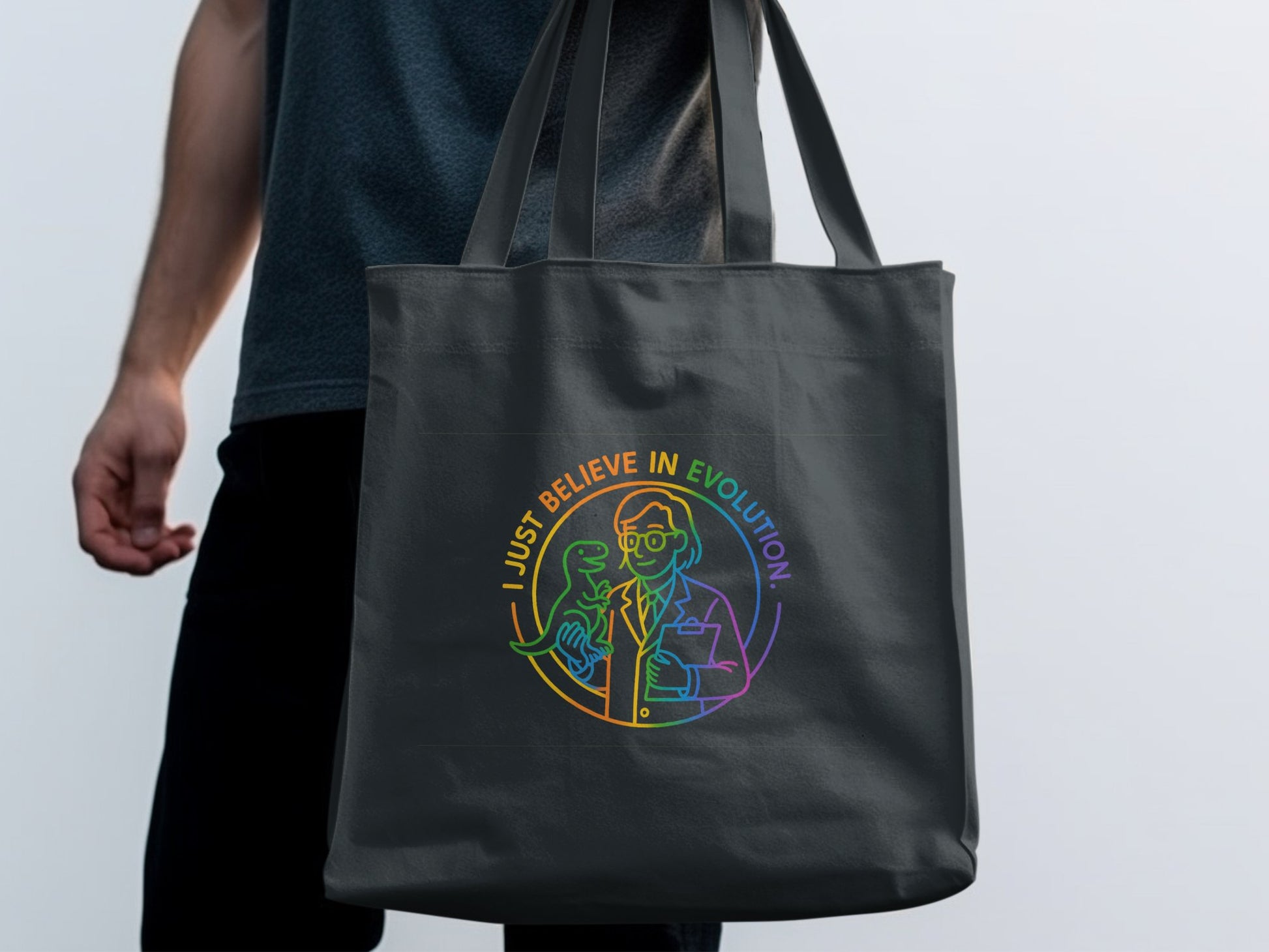 I Just Believe In Evolution Tote Bag product type