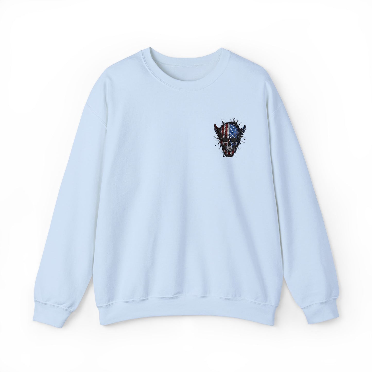 Artistic Graphic Crewneck Sweatshirt - Bold Design for Creative Souls