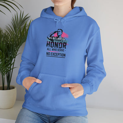 Pride hoodie Honor All Who Serve Hoodie - Unisex Heavy Blend™ Sweatshirt