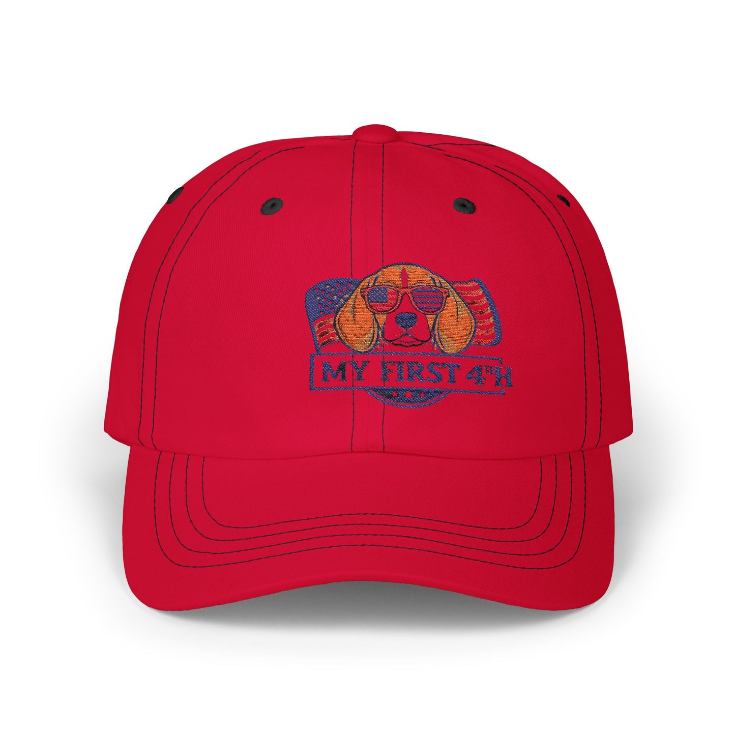 My First 4th of July Classic Dad Cap – Celebrate Freedom with Style!