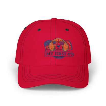 My First 4th of July Classic Dad Cap – Celebrate Freedom with Style!