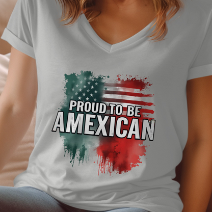 Proud to Be AMEXICAN Statement Tee Shirt product