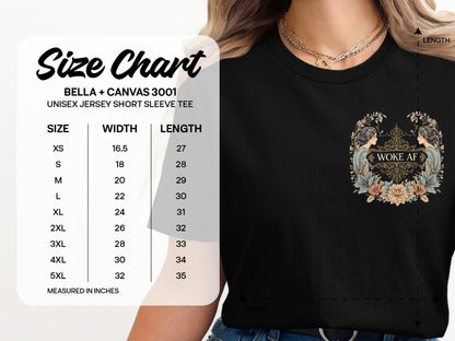 Woke AF Bella Canvas 3001 Unisex Jersey Short Sleeve