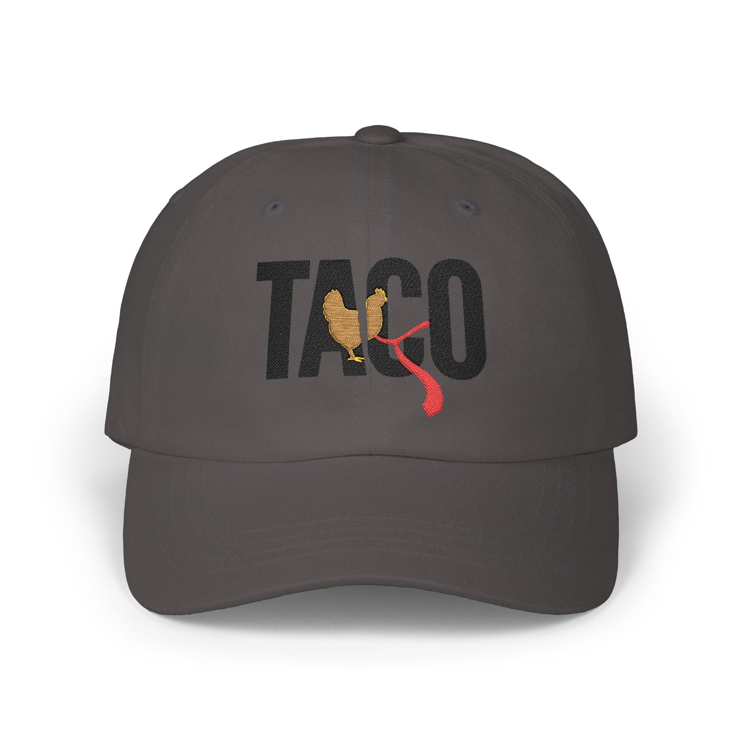 Trump Taco Dad Cap | Funny Hat, Trump Always Chickens Out Hat, Casual Summer Accessory, Perfect for BBQs, Father's Day Gift