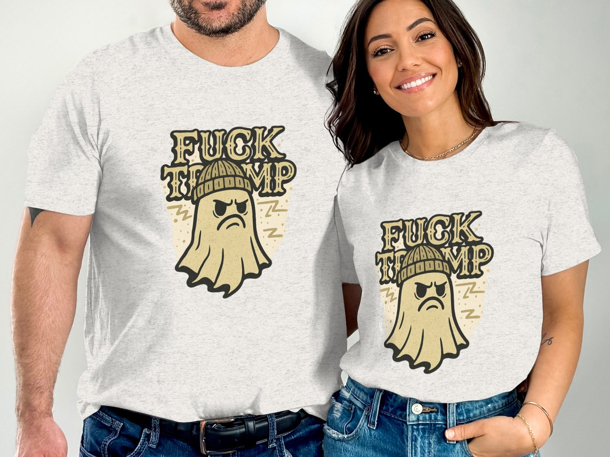 Statement Graphic Ghost Design Tee Shirt product