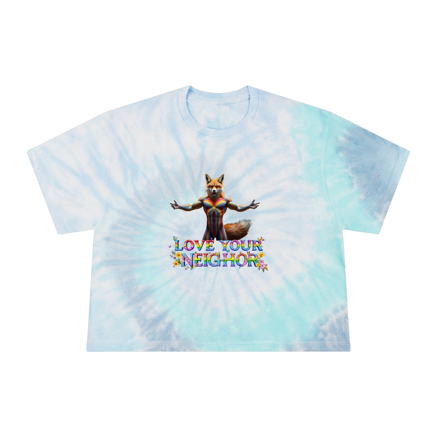 Women's Tie-Dye Crop Tee