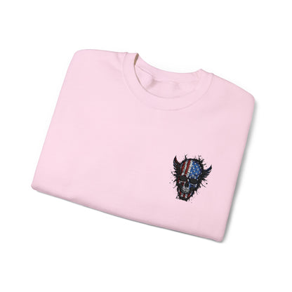 Artistic Graphic Crewneck Sweatshirt - Bold Design for Creative Souls
