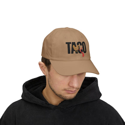 Trump Taco Dad Cap | Funny Hat, Trump Always Chickens Out Hat, Casual Summer Accessory, Perfect for BBQs, Father's Day Gift