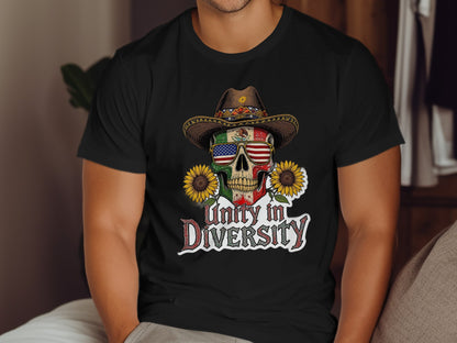 Unity in Diversity Skull Graphic T-Shirt product