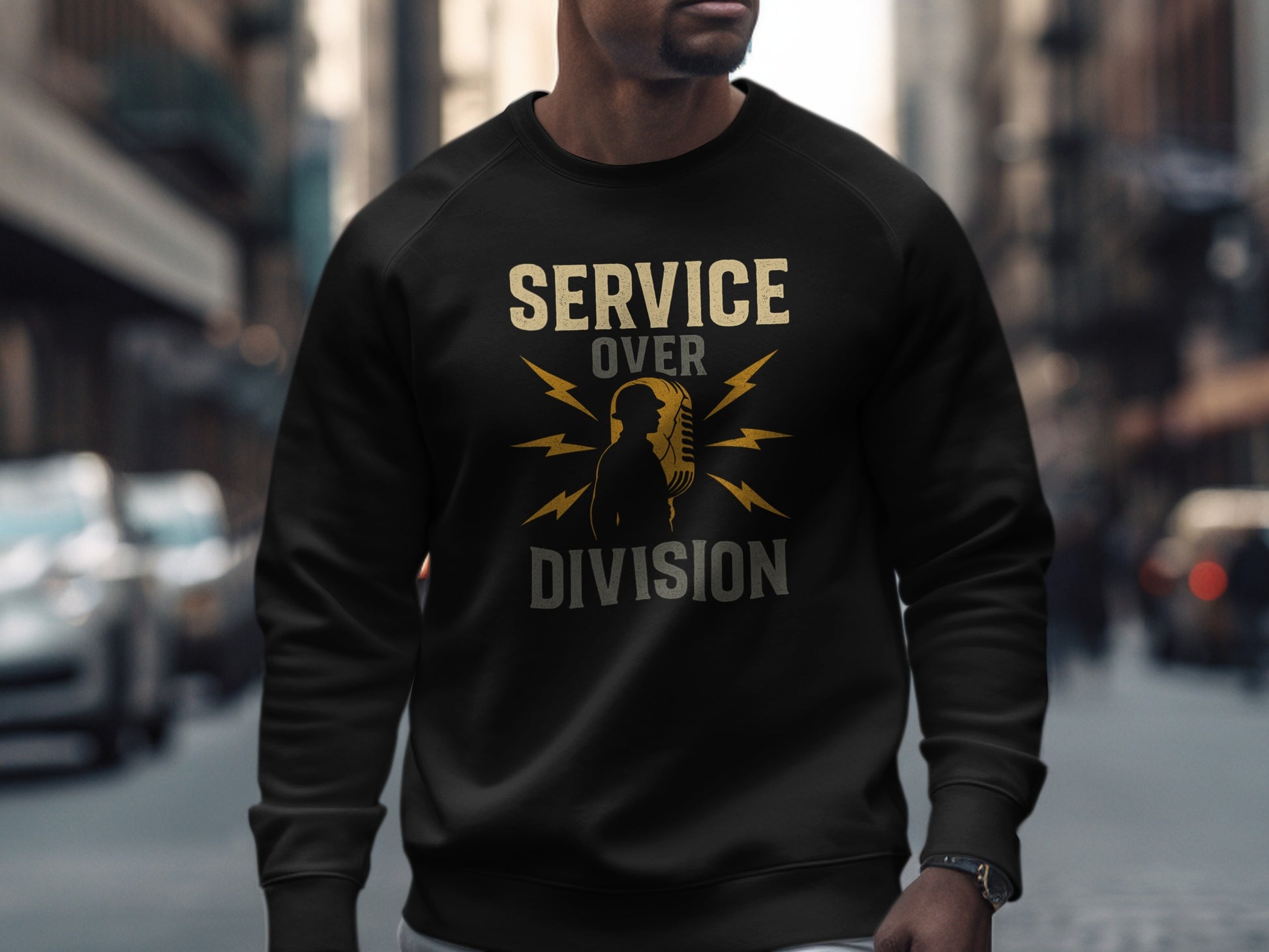 Service Over Division Sweatshirt product type