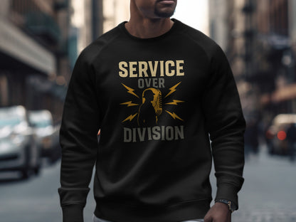 Service Over Division Sweatshirt product type
