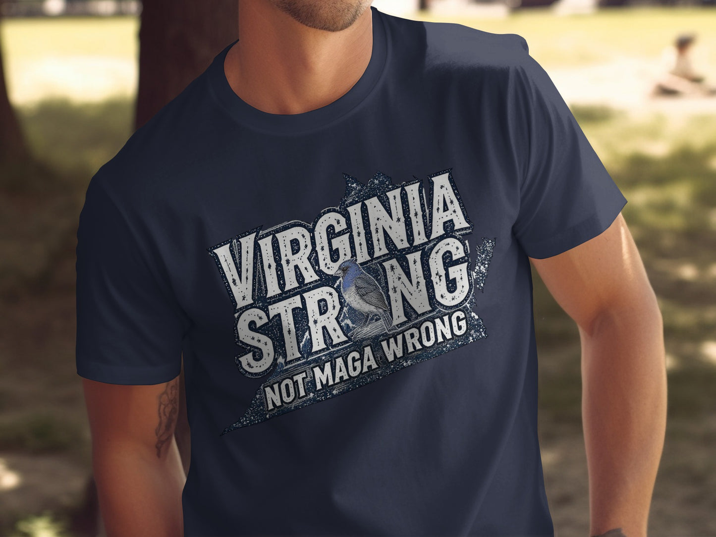 Virginia Strong Not Maga Wrong t-shirt product type