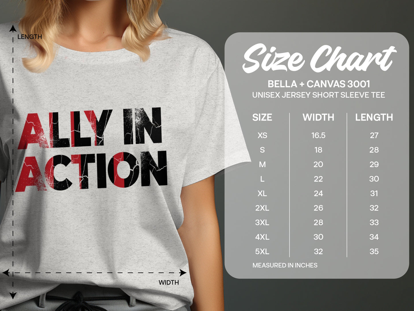 Ally In Action Statement T-Shirt