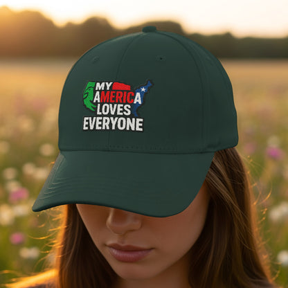 My America Loves Everyone Graphic Hat Product