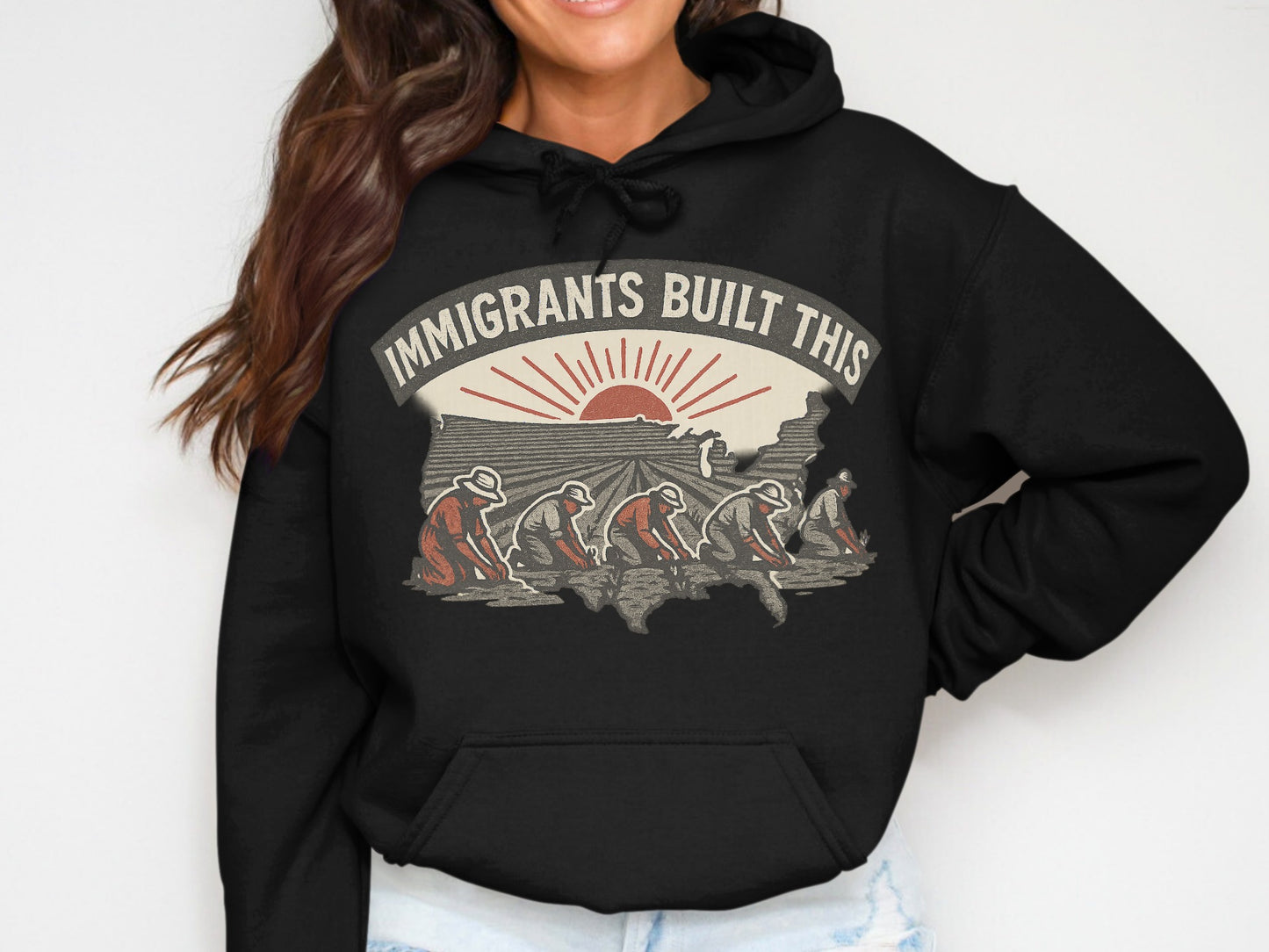 Immigrants Built This Statement Hoodie product type