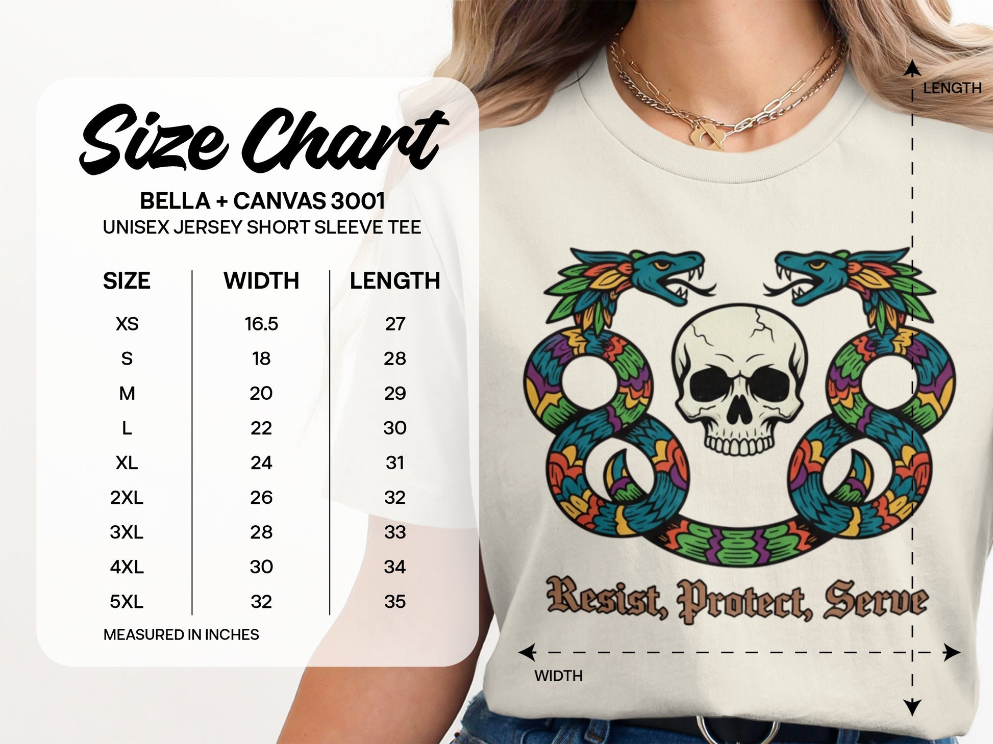 Resist Protect Serve Unisex Jersey Short Sleeve Tee