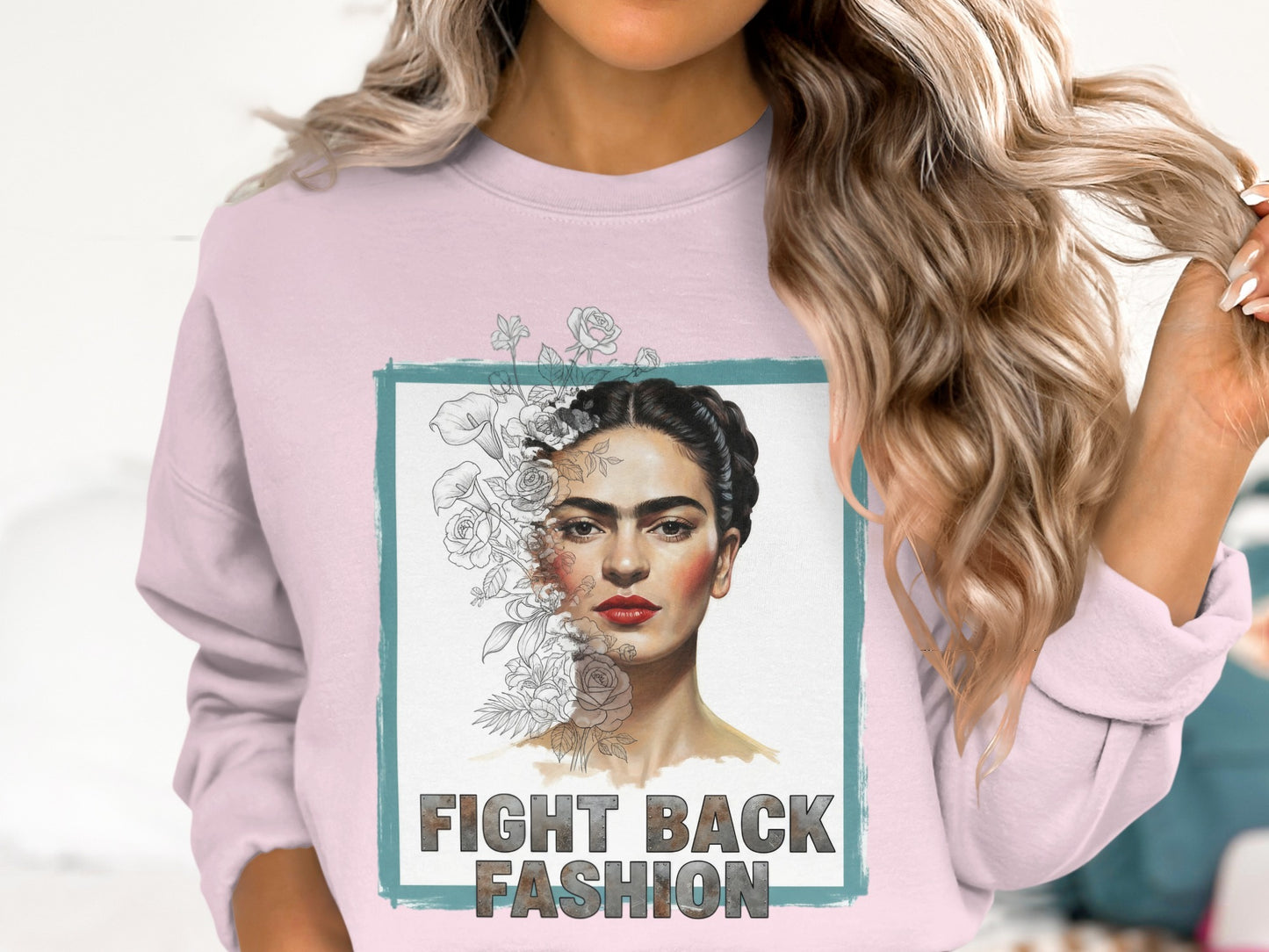 Fight Back Fashion Inspirational Sweatshirt