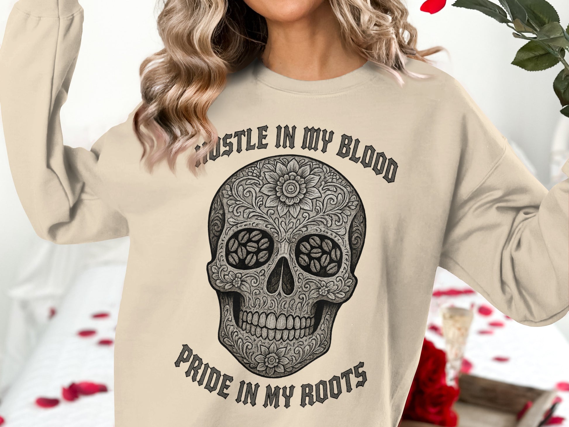 Hustle In My Blood Pride In My Roots Shirt