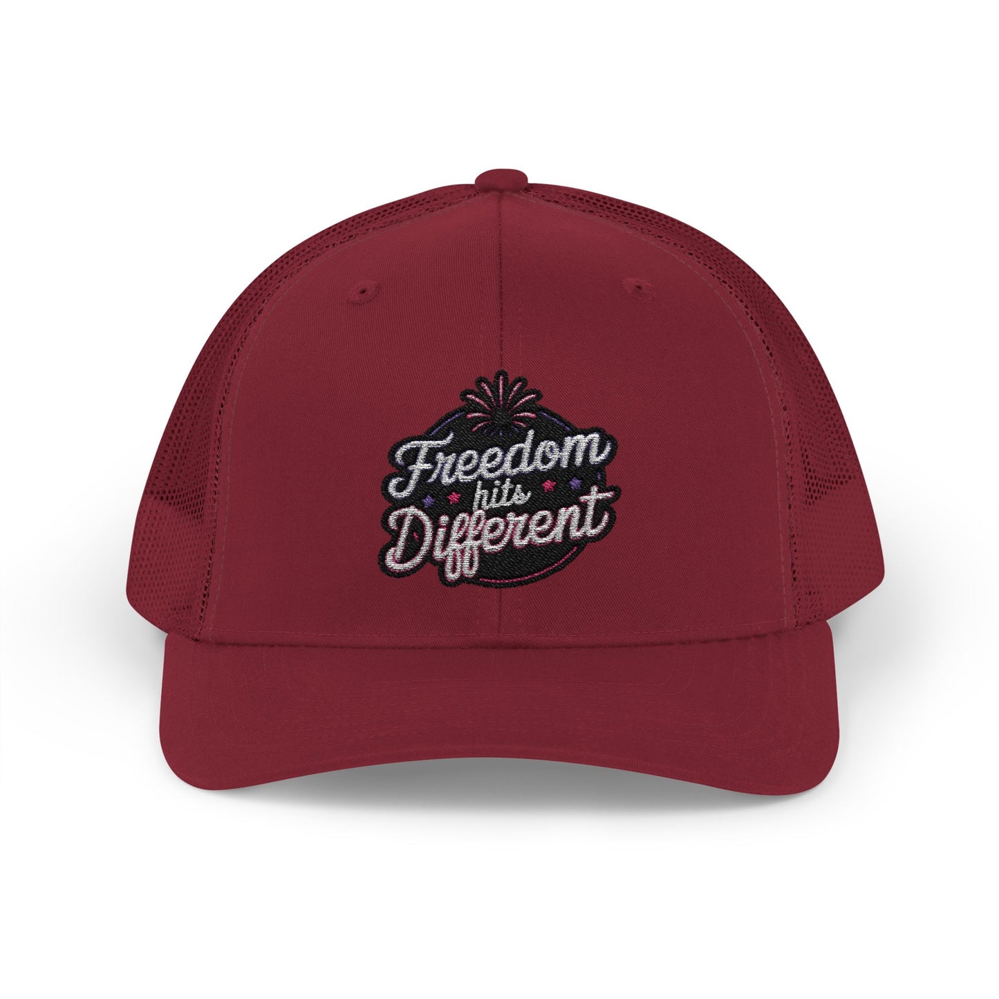 Freedom Hits Different Snapback Trucker Cap - Stylish Sportswear for Summer Activities