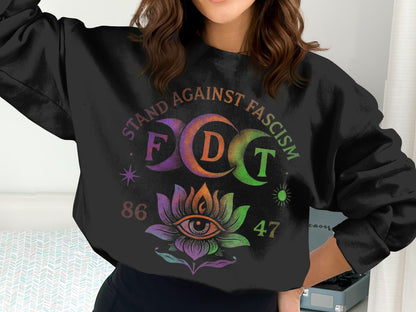 Stand Against Fascism FDOT Black Sweatshirt product
