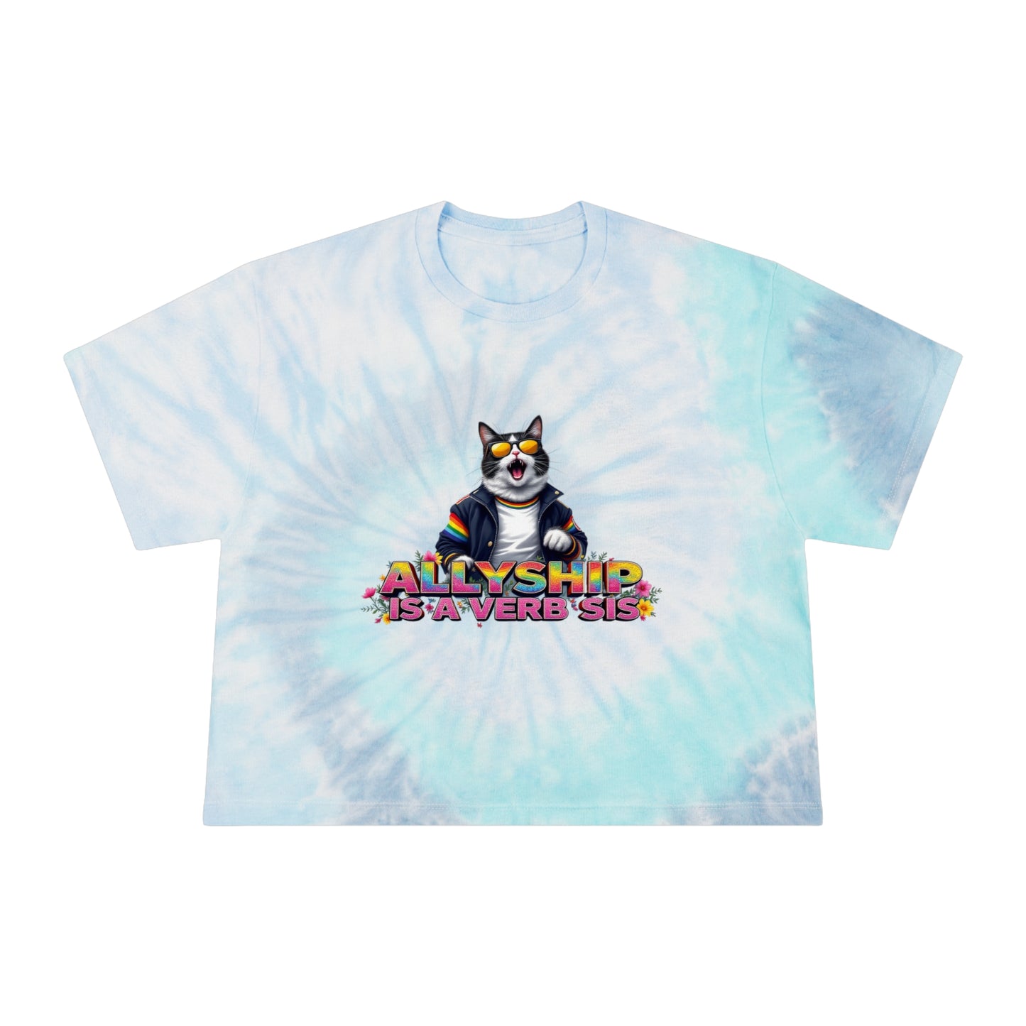 Women's Tie-Dye Crop Tee