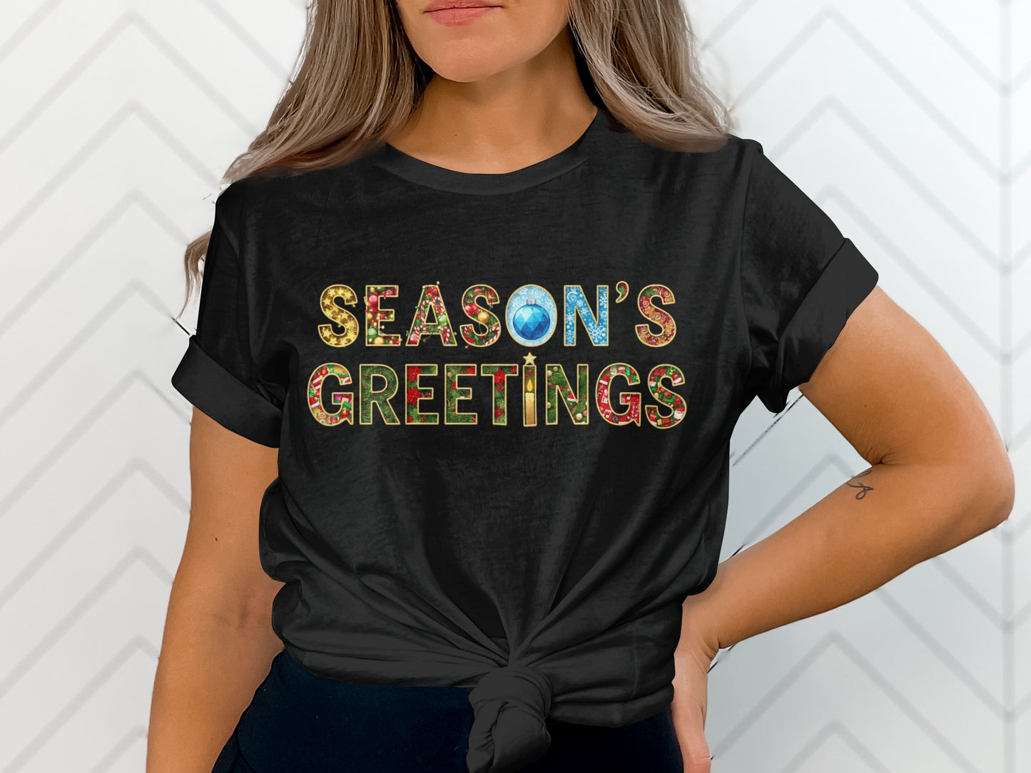 Season's Greetings Graphic Tee Product