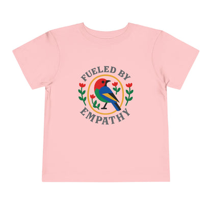 Empathy Bird Toddler Tee - Cute Short Sleeve Shirt for Kids, Gift for Birthdays, Encouraging Apparel, Toddler Fashion