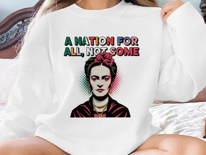 A Nation for All Not Some Graphic Sweatshirt product