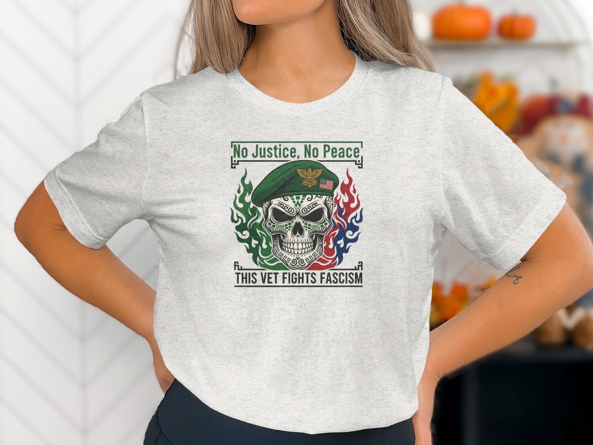 No Justice No Peace This Vet Fights Fascism product